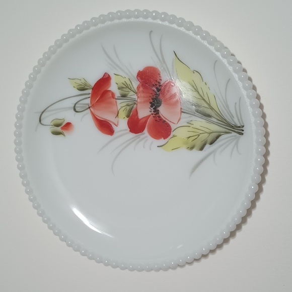 Westmoreland | Accents | 4 Westmoreland 75 Beaded Edge Milk Glass ...